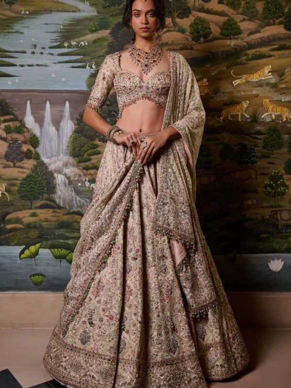 Mosaic Lehenga