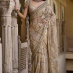 Embroidered Saree