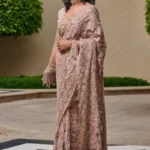 Embroidered Saree