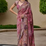Embroidered Saree