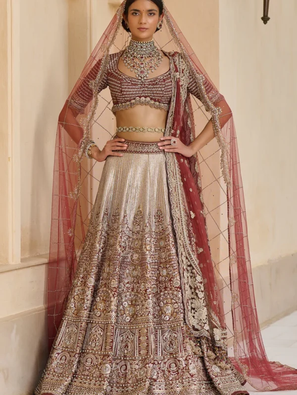 Bidri Lehenga