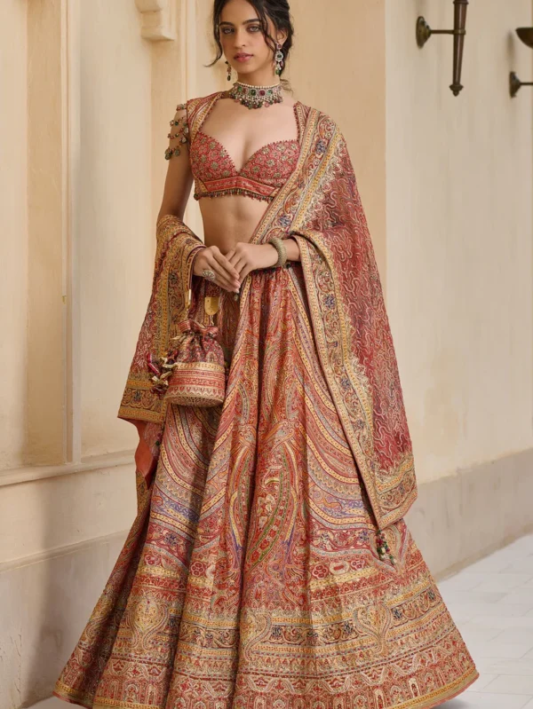 Paisley Lehenga
