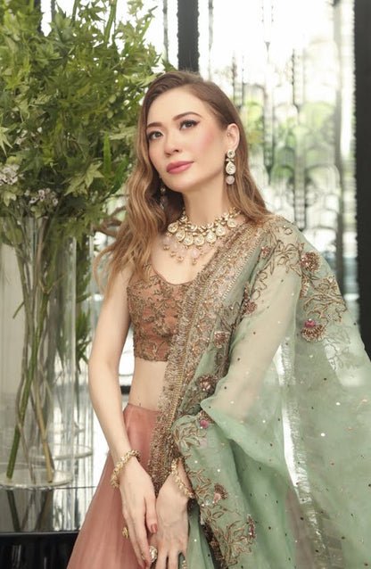 Lehenga with Silk Choli and a Dupatta - Image 2