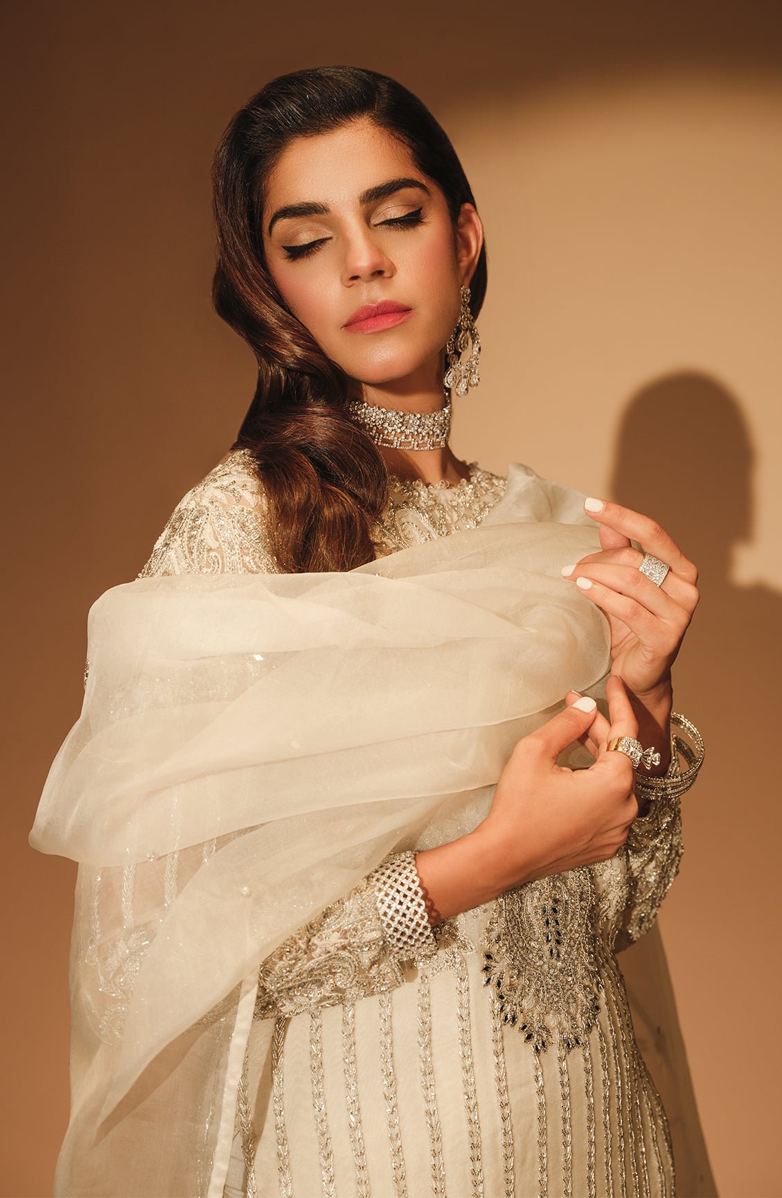 White Shirt Paired with Palazzo Pants - Image 5