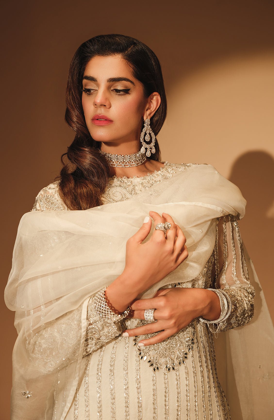 White Shirt Paired with Palazzo Pants - Image 4